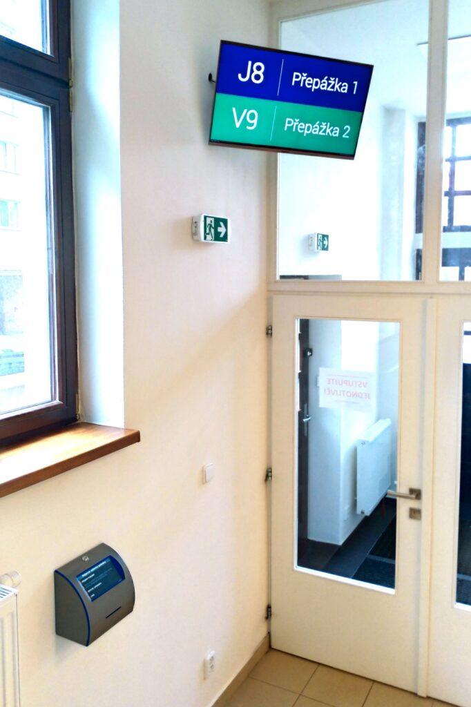 Elektronická čekárna v praxi