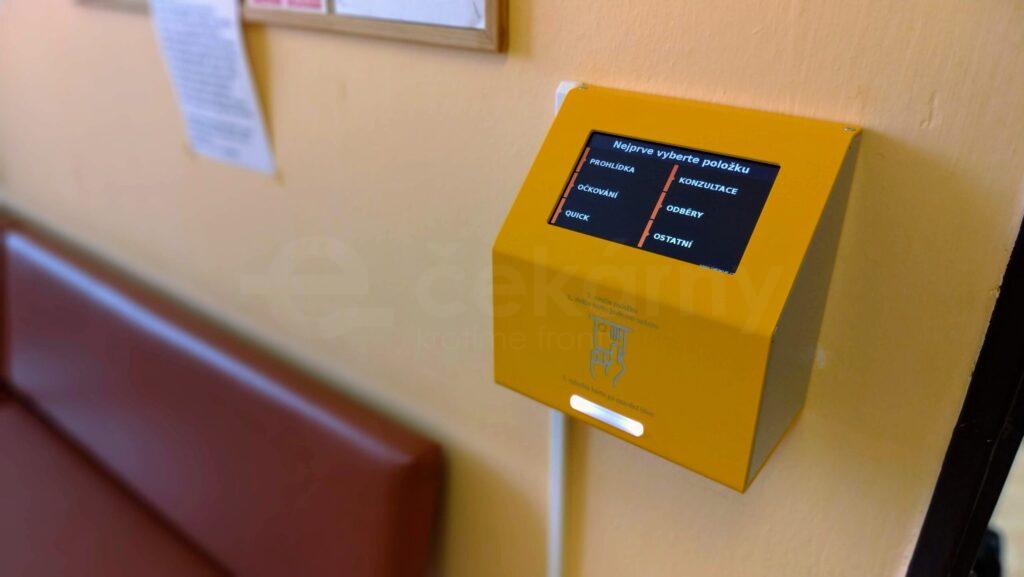 Pořadový systém displej