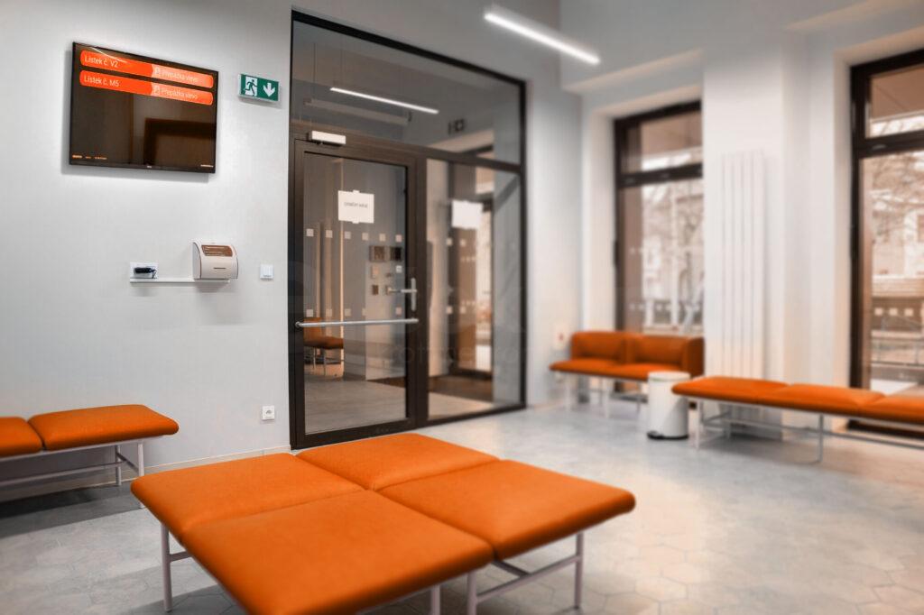 elektronická čekárna v praxi