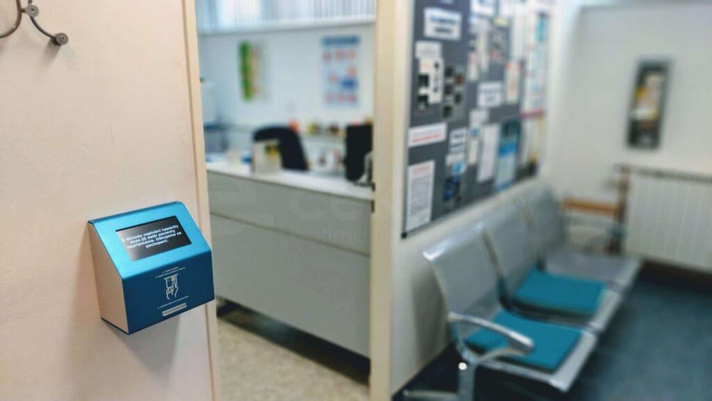 Pořadový systém displej